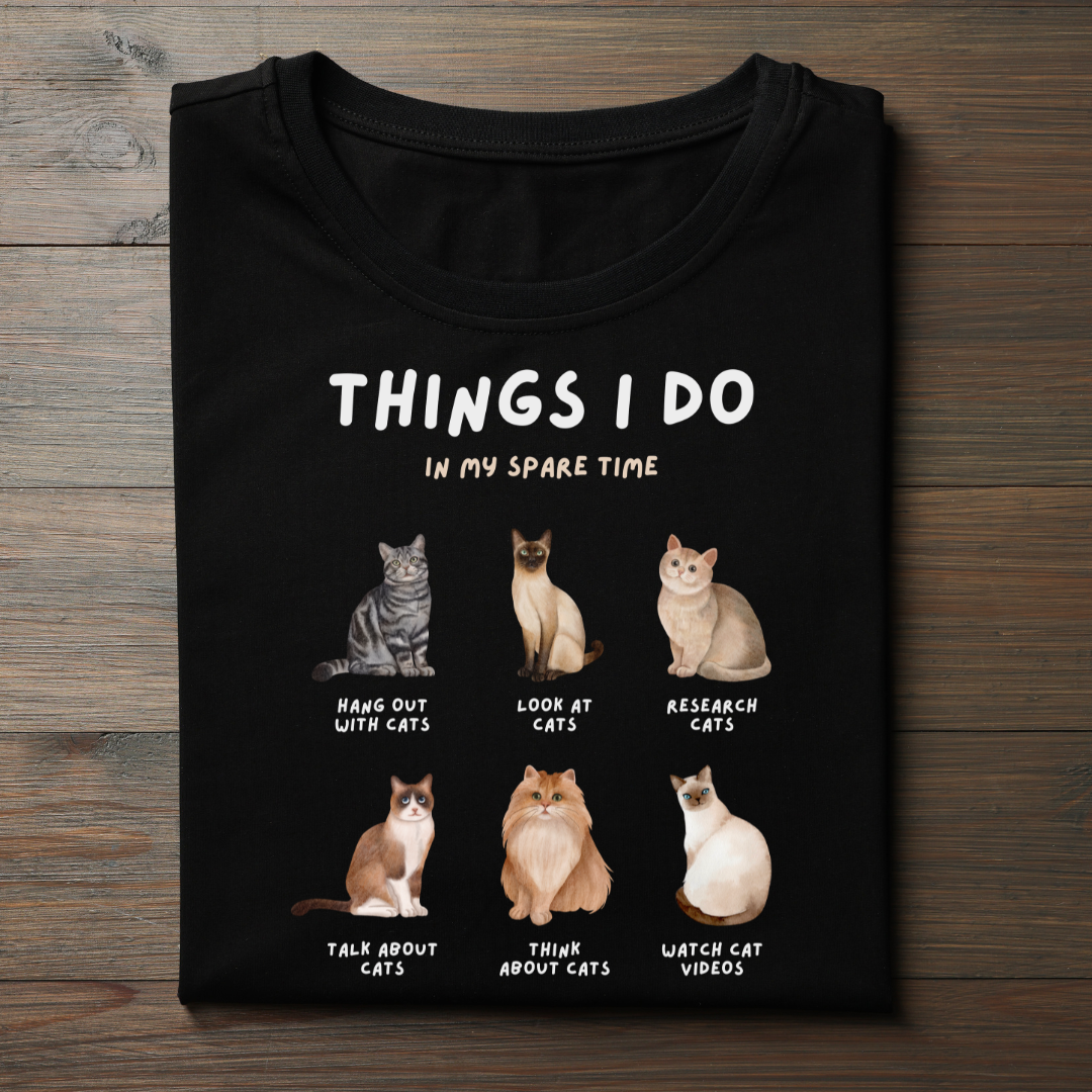 THINGS I DO - CAT PERSON